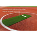 Portolite MoundsPortolite Long Spiked Fastpitch Softball Pitching Mat SP1036SP1036GREEN