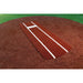 Portolite MoundsPortolite Pro Spiked Fastpitch Softball Pitching Mat PROSP1036PROSP1036GREEN Striped
