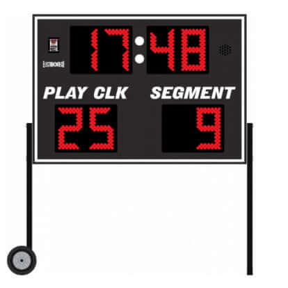 Rae Crowther CoRae Crowther LX7620 Practice Segment Timer - Scoreboard Face Cardinal Red