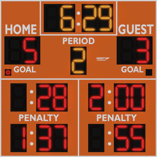 Varsity ScoreboardsVarsity Scoreboards 1240 Hockey/Lacrosse Indoor Scoreboard1240