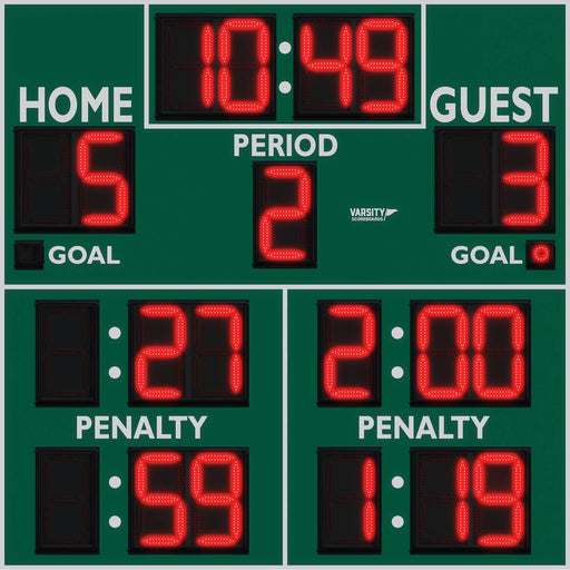 Varsity ScoreboardsVarsity Scoreboards 1342 Hockey/Lacrosse Outdoor Scoreboard1342